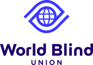 World Blind Union/union Mondiale des Aveugles logo